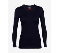 Maglia termica Icebreaker 260 Tech manica lunga blu scuro donna - XL