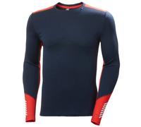 Maglia termica in lana merino con girocollo Helly Hansen Lifa Bleu 2XL