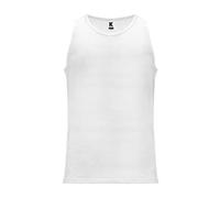 Maglia termica interna in cotone per bambini - Maglia intima senza maniche bretelle classiche, comoda e morbida bianco 6 anni