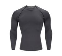 Maglia Termica Maglia Compressione Uomo Maglia Impermeabile Uomo Maglia Cotone Caldo Uomo Maglia Termica Da Sci Canotta Running Uomo Gym Tshirt Maglie Ciclismo Uomo Manica Lunga Tshirt Uomo Sport