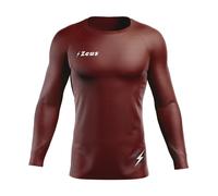 Maglia Termica Maglietta Aderente Calcio Calcetto Rugby Manica Lunga Zeus Fisico