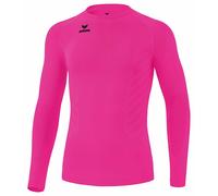 Erima Basic Longsleeve Athletic Unisex Bambino, Pink GLO, XS