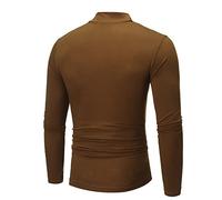 Maglia Termica Uomo Calcio, Maglia Compressione Uomo Sportivo Biancheria In Pile Compressione Funzionale Ciclismo Fitness Sci Termica Maniche Lunghe Compression Shirt Per L'autunno E L'inverno