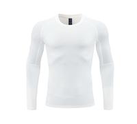 Maglia Termiche Da Uomo Invernale, Maglietta Uomo Manica Lunga Traspirante Strato Base Foderato In Pile Calzamaglia Atletico Manica Lunga Sportive Maglia Termica Uomo Per L'autunno E L'inverno