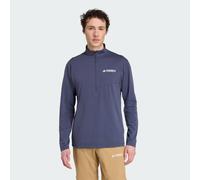 adidas performance - Terrex Multi Climacool - Maglietta a maniche lunghe color blu navy sfumato con zip corta M
