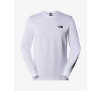 Maglia The North Face Red Box manica lunga bianco nero - S