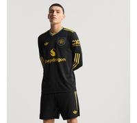Maglia Third Authentic Long Sleeve Manchester United FC 25/26 Black S