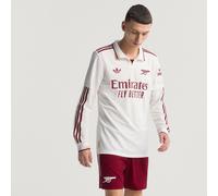 Maglia Third Authentic Manica Lunga Arsenal 25/26 Cloud White / Team Coll Burgundy 2 2XL