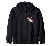 Maglia Tifosi Italiana Kit Regalo Unione Tifosi di Rugby Felpa con Cappuccio