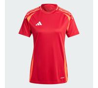 Maglia Tiro 24 Competition Match Team Power Red 2 / App Solar Red XS