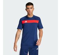 adidas - Football Tiro Essentials - T-shirt blu navy e rossa 2XL