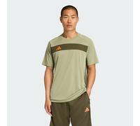 Maglia Tiro 25 Essentials Tent Green / Night Cargo / Impact Orange S
