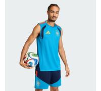 Spagna Spain FEF Adidas Maglia Allenamento smanicato canotta Blu Tiro 26 SL