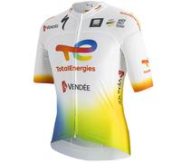 Maglia TotalEnergies 2023 Bodyfit Team M / Bianco