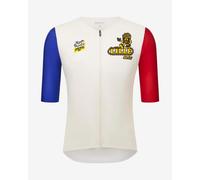 Maglia Tour de France 2025 Grand Départ Lille manica corta bianco blu rosso - Taglio Slim - M