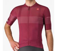 Maglia Giro d'Italia 2024 Trofeo manica corta rosso scuro - S