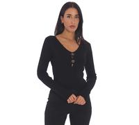 MAGLIA TWINSET SCOLLO A PUNTA CON APERTURE A GOCCIA DA DONNA 242TT3031