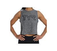 MAGLIA TYR AIRTEC W CROPPED TANK T39000 GRIGIO