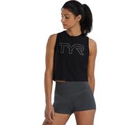 MAGLIA TYR AIRTEC W CROPPED TANK T39000 NERO
