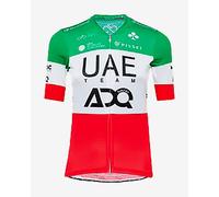 Maglia UAE Team Emirates ADQ 2025 manica corta rosso bianco verde donna - S