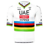 Maglia UAE TEAM EMIRATES - XRG Campione del Mondo Gara 2026 bianco