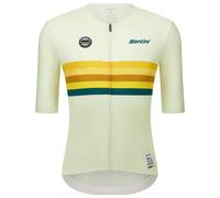Santini Uci World Champion Australia 2025 Short Sleeve Jersey Beige XL