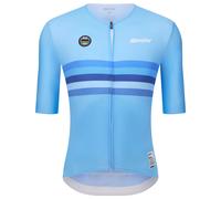 Maglia Santini UCI World Champion 2025 - Belgio M / Azzurro