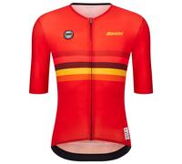Santini Uci World Champion Spain 2025 Short Sleeve Jersey Rosso XL