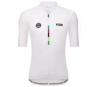 Maglia Santini x UCI World Champion manica corta bianco - Taglio Slim - S