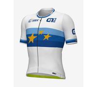 Maglia UEC Champion 2025 PRS 2.0 manica corta bianco blu - L