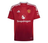 Adidas Manchester United 24/25 Home Junior Short Sleeve T-shirt Rosso 11-12 Years Bambini
