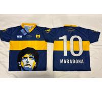 Maglia Ufficiale Maradona Celebrativa Boca Juniors Argentina Calcio Diego N°10