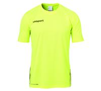 uhlsport Score Training, T-Shirt Unisex-Adulto, Fluo Gelb/Schwarz, XXXL
