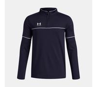 Maglia Under Armour Challenger Training ¼ Zip da ragazzo Midnight Blu Marino / Bianco YXS (122 - 127 cm)