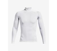 Maglia Under Armour HeatGear Compression Mock manica lunga bianco - XXL