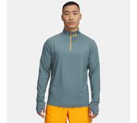 Under Armour Qualifier Run 1/4 Zip - maglia running a manica lunga - uomo L Light Blue/Orange man