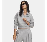 Under Armour Felpa Con Mezza Zip Rival Fleece Varsity