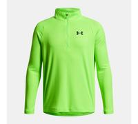 Maglia Under Armour Tech™ 2.0 ½ Zip da ragazzo Hyper Verde / Nero YMD (137 - 149 cm)