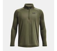 Maglia Under Armour Tech™ 2.0 ½ Zip da ragazzo Marine OD Verde / Nero YXS (122 - 127 cm)