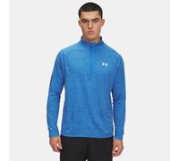Maglia Under Armour Tech™ Textured ½ Zip da uomo Blu Atlantis / Bianco XL