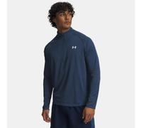 Maglia Under Armour Tech™ Textured ½ Zip da uomo Wham Blu / Bianco M