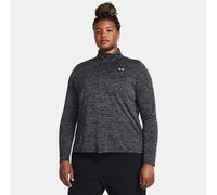 Maglia Under Armour Tech™ Twist ½ Zip da donna Nero / Bianco 3X