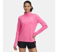 Maglia Under Armour Tech™ Twist ½ Zip da donna Super Rosa / Bianco L