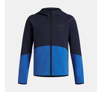Under Armour Unstoppable Fleece - felpa con cappuccio - ragazzo YM Dark Blue/Blue junior