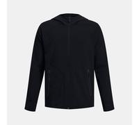 Maglia Under Armour Unstoppable Full-Zip da ragazzo Nero / Pitch Grigio YXS (122 - 127 cm)