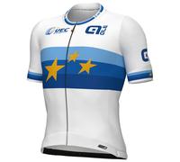 Maglia UNION EUROPÉENNE DE CYCLISME Race 2025 bianco/blu L
