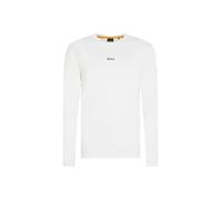 BOSS Maglietta 'Chark' nero / bianco, Taglia L