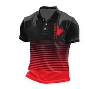 Maglia Uomo, Camicie Slim Fit da Uomo Traspiranti Casual con Bottoni per La Primavera E L'Estate Comode Ed Eleganti da Indossare Tutti I Giorni con Pantaloncini (Nero XL)