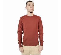 Maglia uomo GIANNI LUPO girocollo misto lana con ricamo toppe ai gomiti