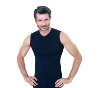 Maglia uomo in cotone smanicata Club88 410141